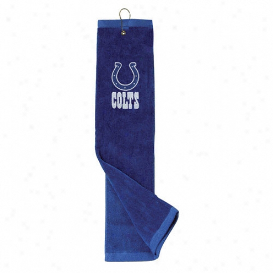 Indianapolis Colts 16x26 Embroidered Tri-fold Towel