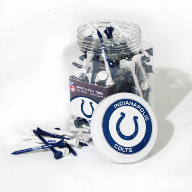 Indianapolis Colts 175 Pc. Golf Tee Jar