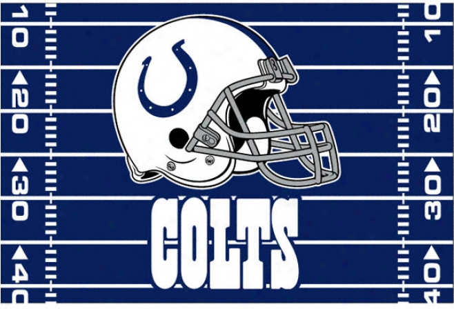 Indianapolis Colts 39x59 Acrylic Tufted Rug