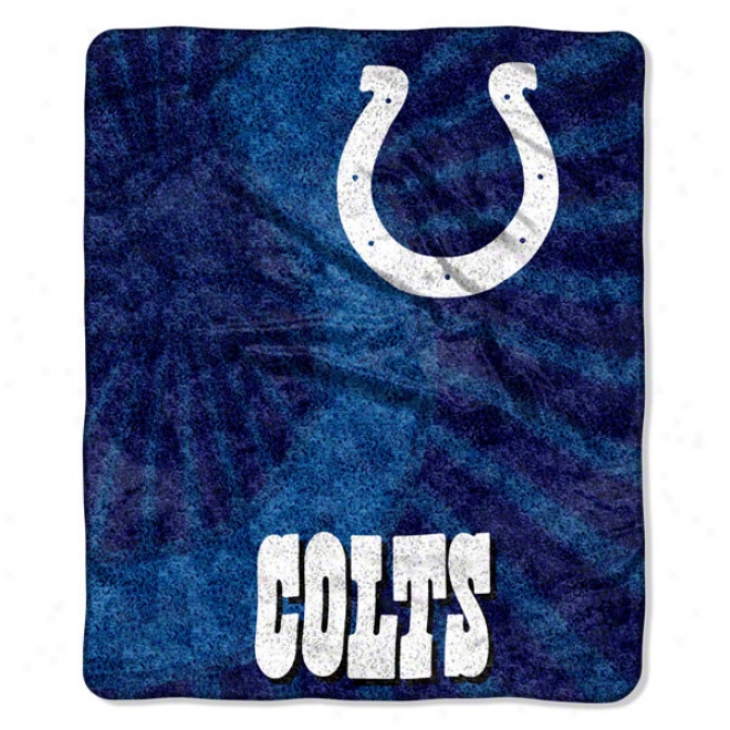Indianapolis Colts 50x60 Strobr Sherpa Throw