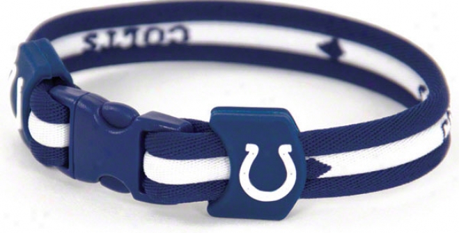 Indianapolis Colts 7&quot Titanium Bracelet