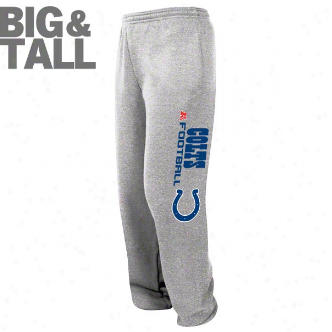 Indanapolis Colts Big & High Grey Critica1 Conquest Sweatpants