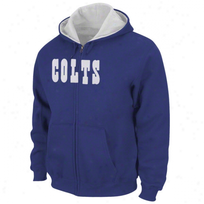 Indianapolis Colts Big & Tall Thermal Lined Hooded Sweatshirt