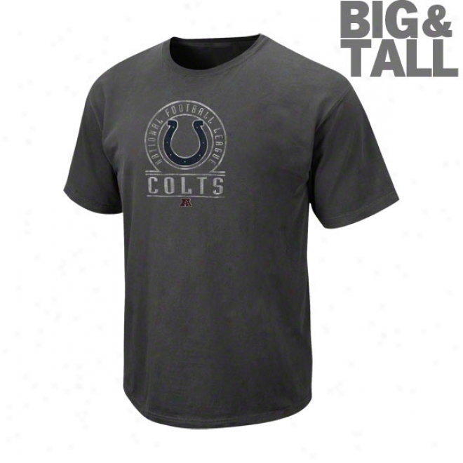Indianapoli sColts Big & Tall Vintage Stadium Wear Ii Pigment Dye T-shirt