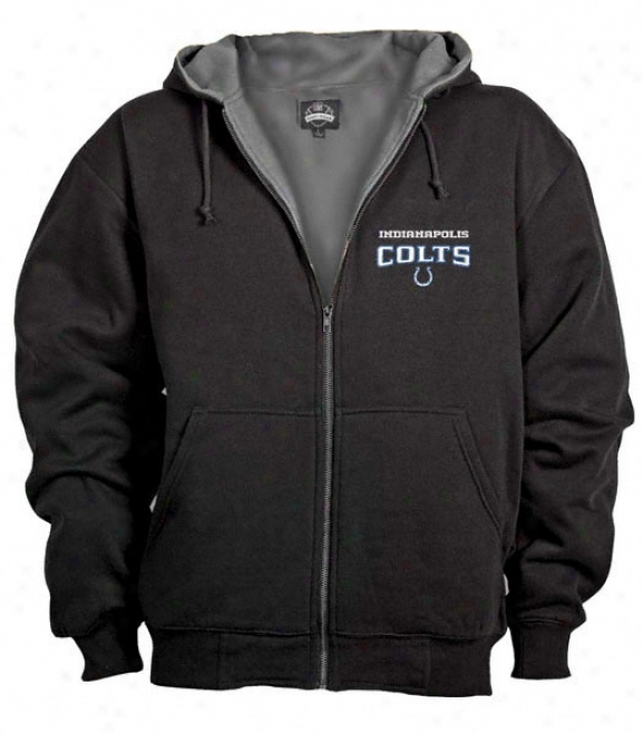 Indianapolis Colts Craftsman Zip Front Cucullate Jacket