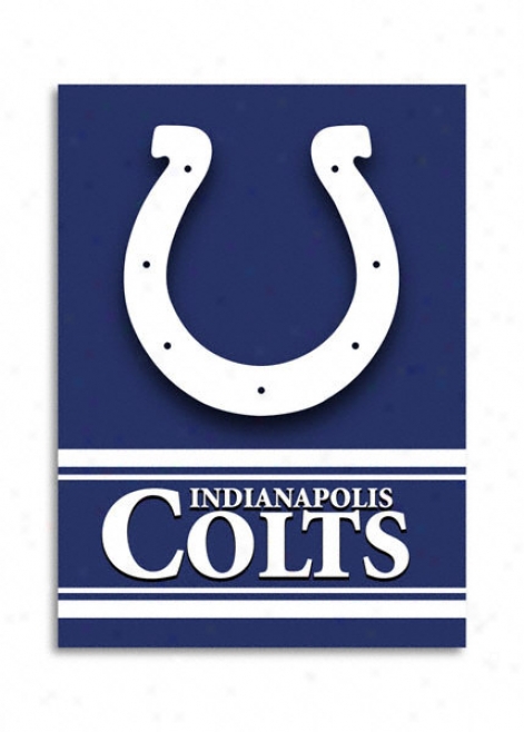 Indianapolis Colts Double Sided 28x40 Banner