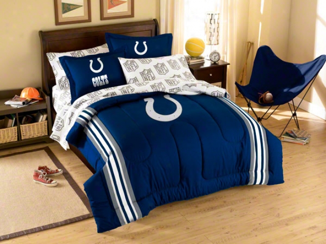 Indianapolis Colts Full Comforter Set