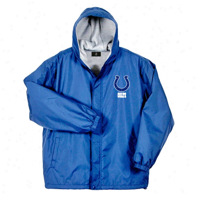 Ineianapolis Colts Jacket: Royal Blue Reebok Legacy Jacket