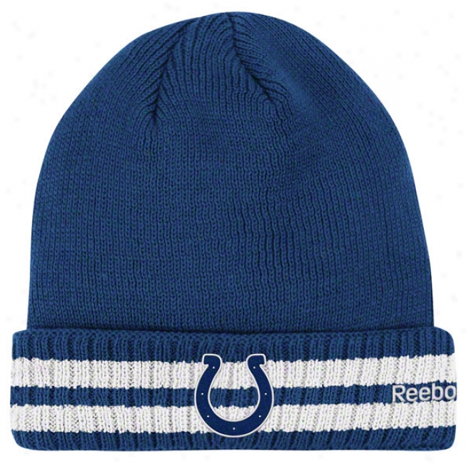 Indianapolis Colts Join Hat: 2011 Coaches Sideline Cuffed Knit Hat