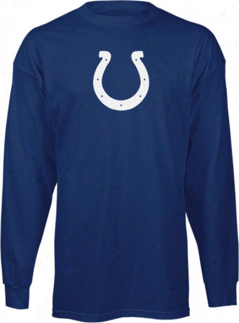 Indianapolis Colts Logo Premier Long Sleeve T-shirt