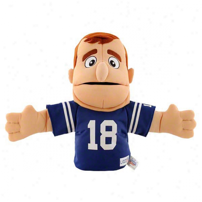 Indianapolis Colts Peyton Manning Player Hanf Puppet