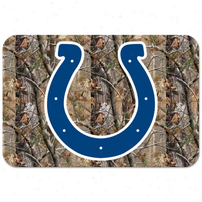 Indianapolis Colts Realtree 20x30 Floor Mat