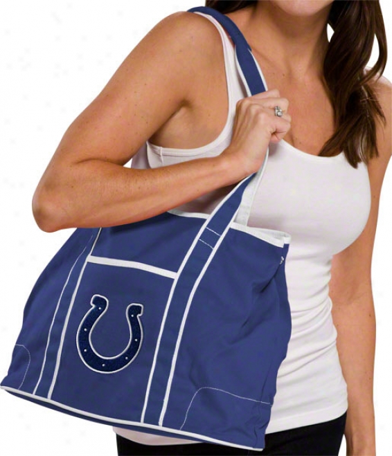 Indianapolis Colts Royal Hampton Canvas Tore