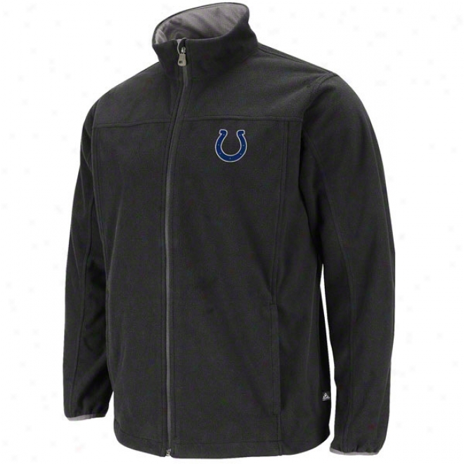 Indianapolis Colts Safety Blitz Iii Black Full-zip Jacket