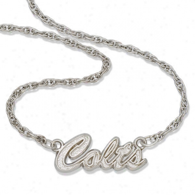 Indianapolis Colts Script Necklace