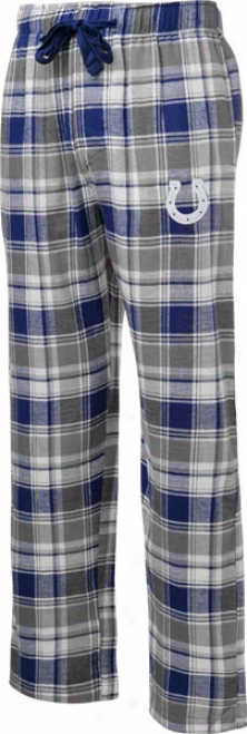 Indianapolis Colts Speed Blue Legend Flannel Pants