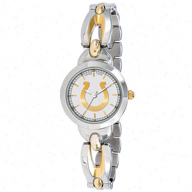 Indianapolis Colts Taem Watch - Elegance Series - Two Tone