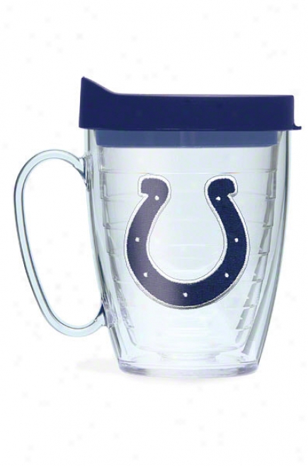 Indianapolis Colts Tervis Tumbler 15 Oz Mug W/ Lid