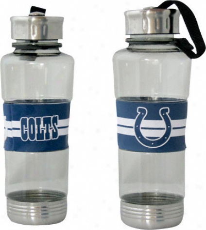 Indianapolis Colts Water Bottle: 24oz Polycarb Water Bottle