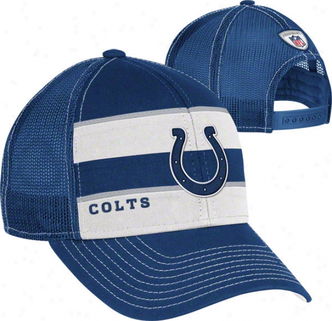 Indianapolis Colts Women's Hat: 2011 Player Hook Trucker Adjustable Hat