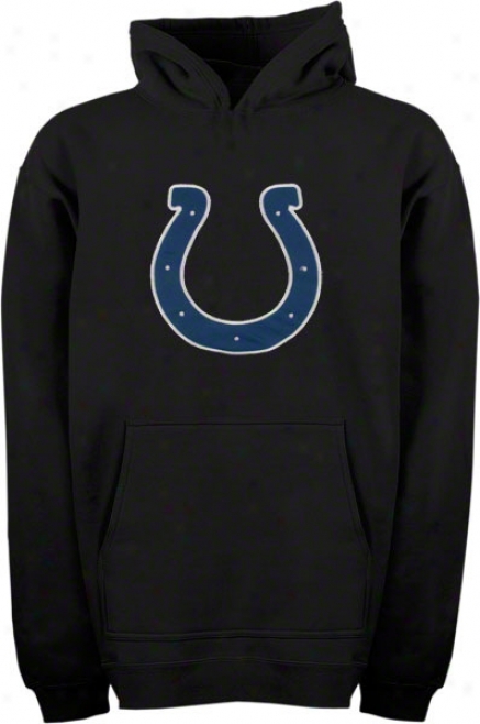 Indianapolis Colts Youth Wicked Big Logo Hooded Sweatshirt