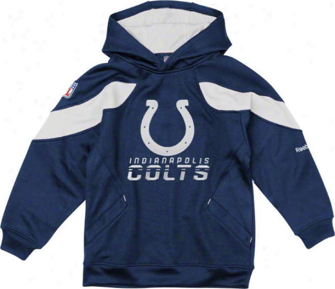 Indianapolis Colts Youth Sideline Momentum Hooded Sweatshirt