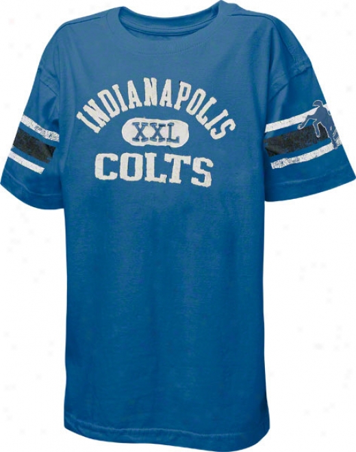 Indianapolis Colts Youth Xxl Graphic Vintage T-shirt