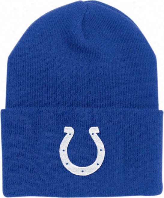 Indianapolis Colts Youth/kids Cuffed Join Hat