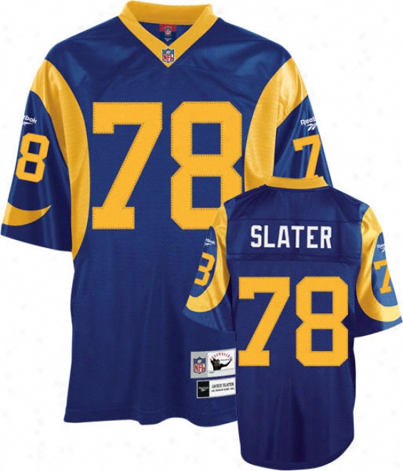 Jackie Slater Los Angeles Rams Blue fNl Premier 1984 Throwback Jersey