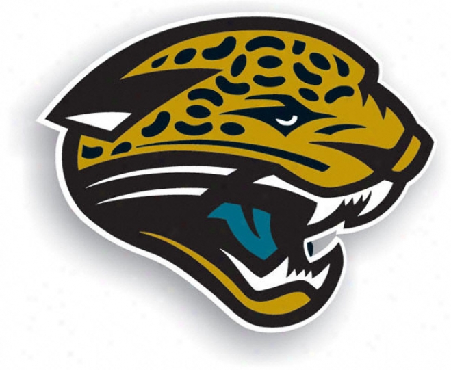 Jacksonville Jaguars 12&quot Vinyl Magnet - Set Of 2