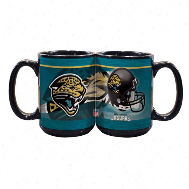 Jacksonville Jaguars 15oz. Helmet Mug