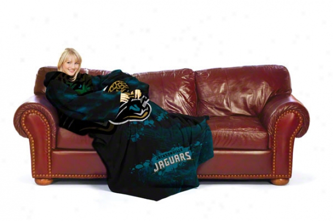 Jacksonville Jaguars 48x71 Smoke Huddler Throw