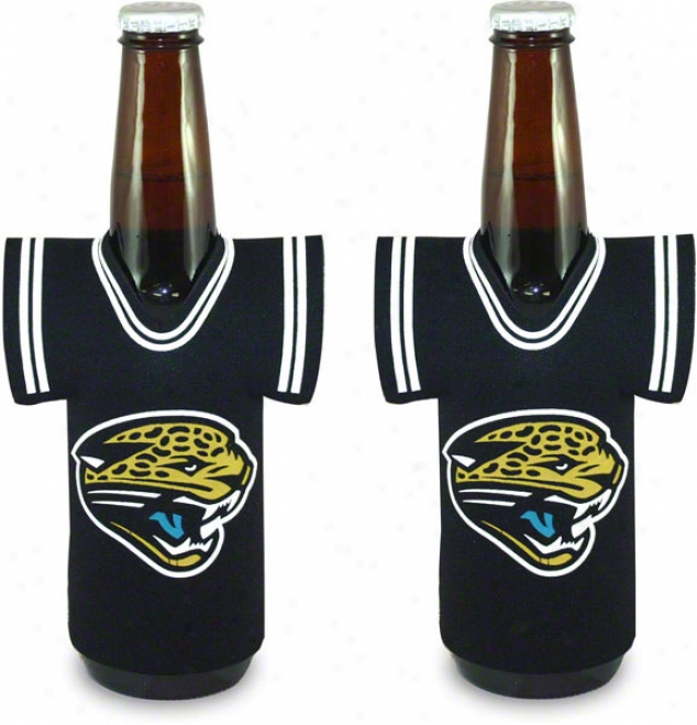 Jacksonville Jaguars Bottle Jersey Koozie 2-pack