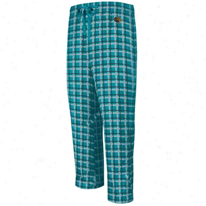 Jacksonville Jaguars Crossbar Pedantic  Flannel Sleep Pants