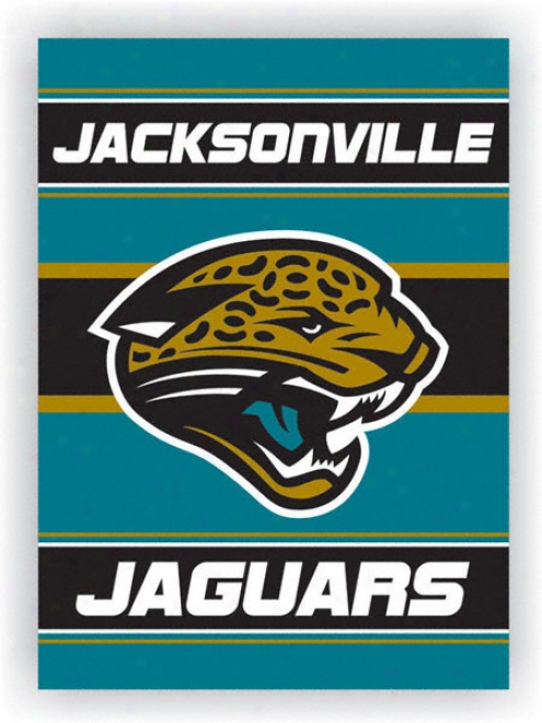 Jacksonville Jaguars Fold Sided 28x40 Banner