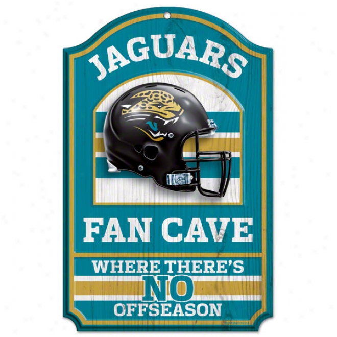 Jacksonville Jaguars Faj Cave 11x17 Wood Signify