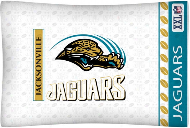 Jacksonville Jaguars Micro Fiber Logo Pillow Case