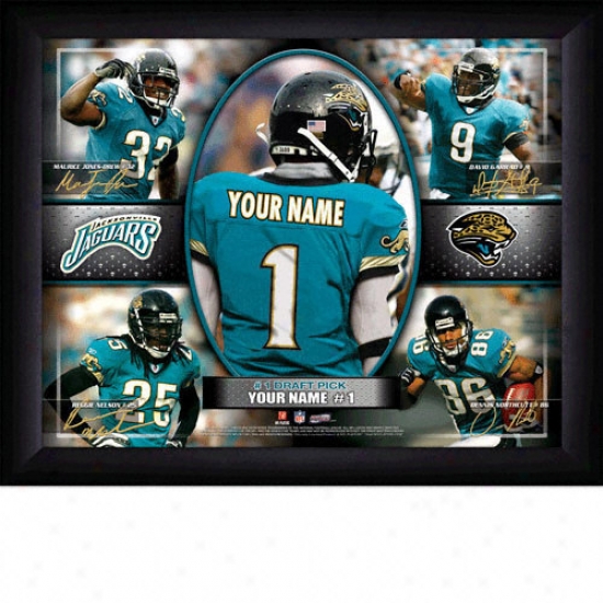 Jacksonvklle Jaguars Personwlized Action Collage Print