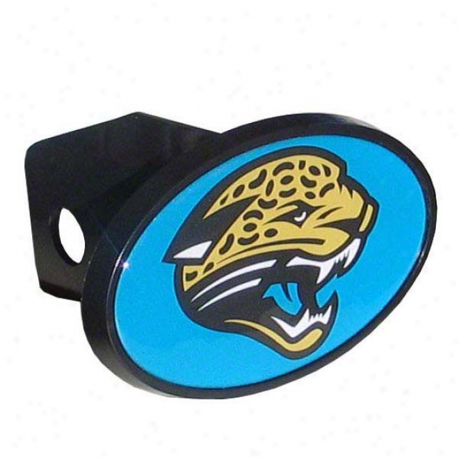 Jacksonville Jaguars Plastic Hitch Cover