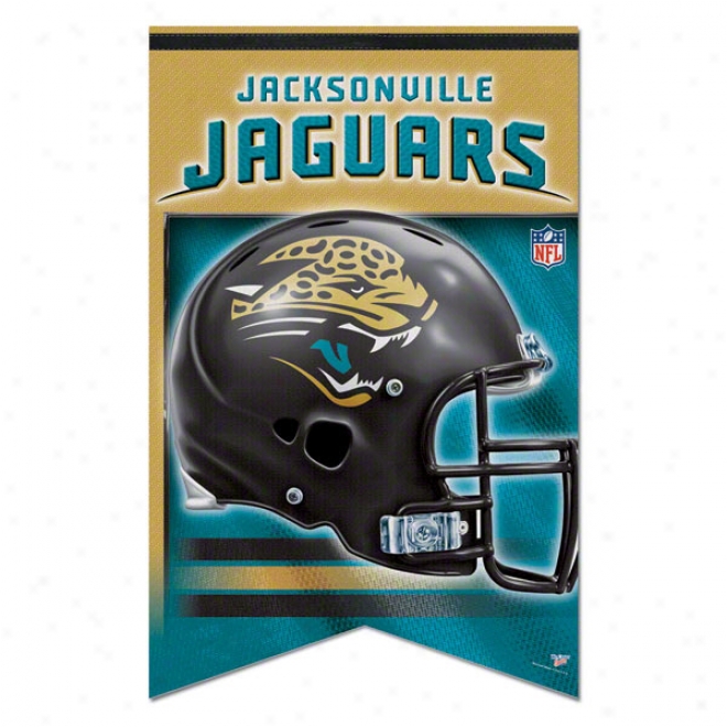 Jacksonville Jaguars Premium 17x26 Banner