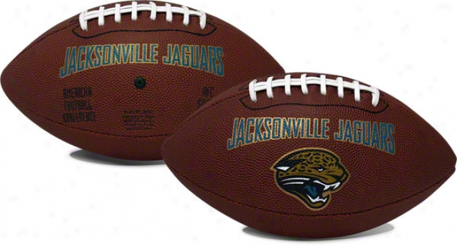 Jacksonville Jaguars &quotgame Time&quot Full Size Foltball