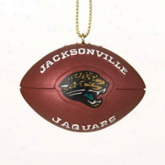 Jacksonville Jaguars Resin Football Ornament