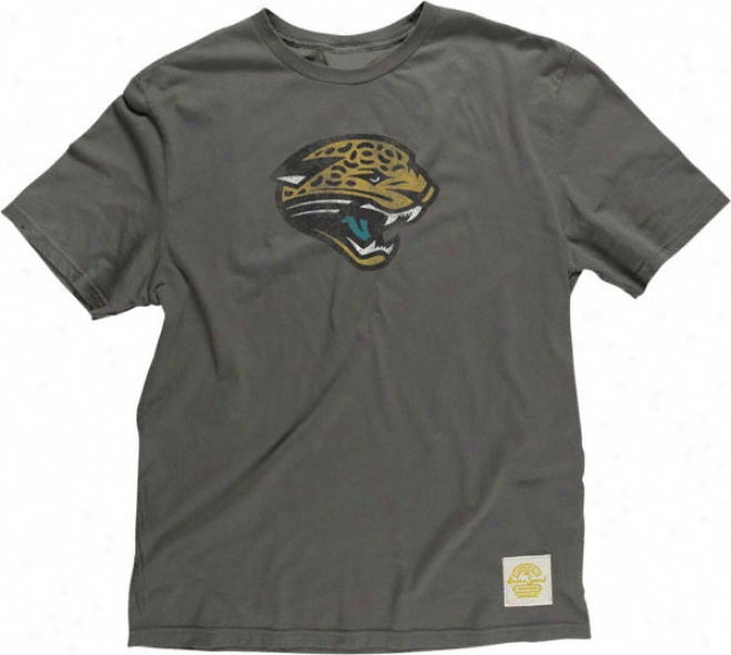 Jacksonville Jaguars Retro Sport Better Logo Black Super Soft T-shirt