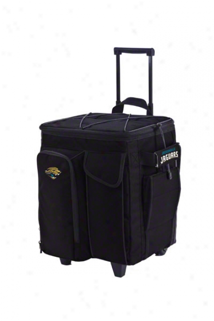 Jacksonville Jaguars Rolling Tailgate Cooler