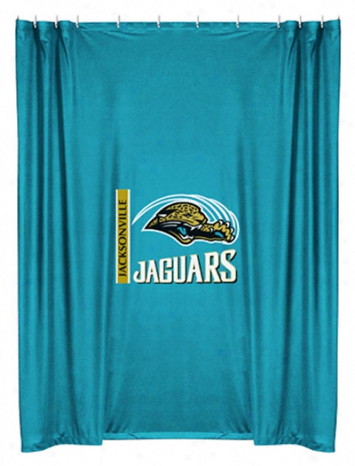 Jacksonville Jaguars Shower Curtain