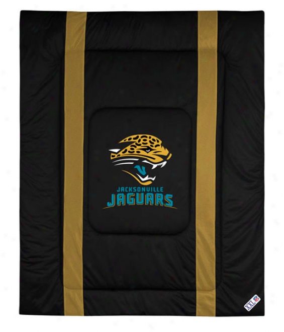 Jacksonville Jaguars Sideline Twin Comforter