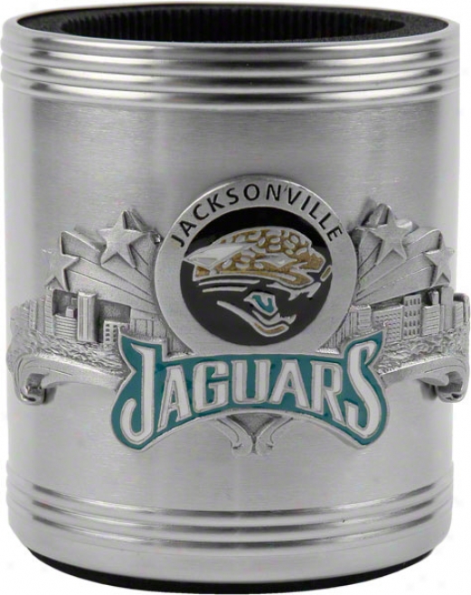 Jacksonville Jag8ars Stainless Steel Can Cooler