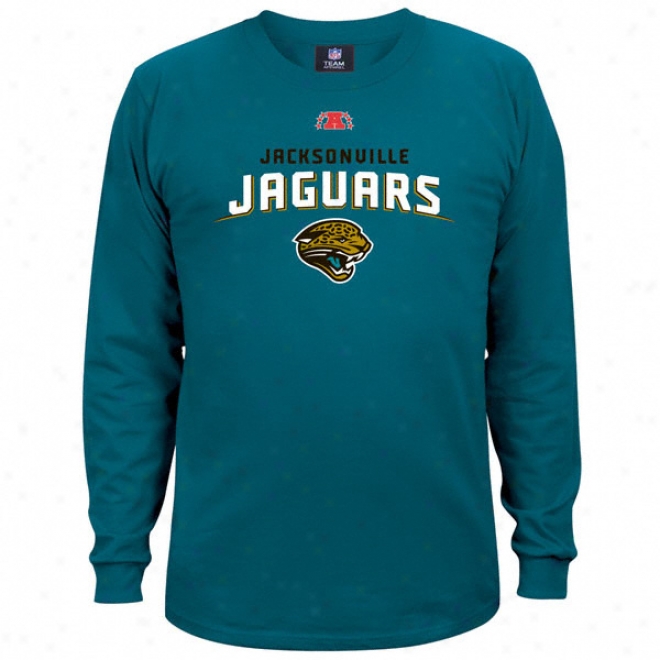 Jacksonville Jaguars Teal Critical Victory Iii Long Sleeve T-shirt