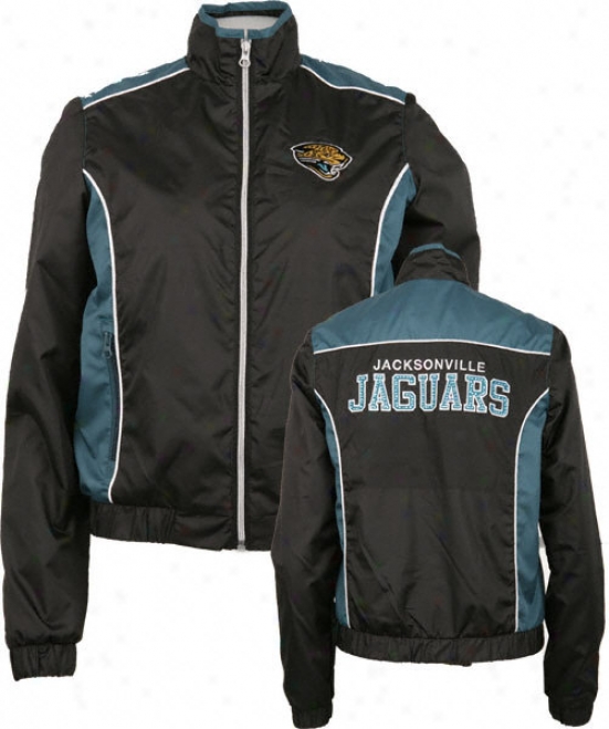 Jacksonville Jaguars -women's- Poly Dewsp oFull Zip Jacket