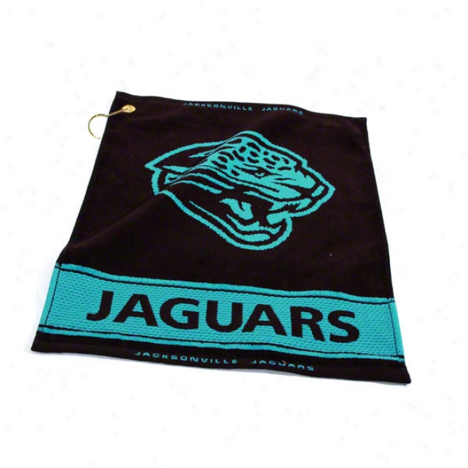 Jacksonville Jaguars Woven Golf Towel